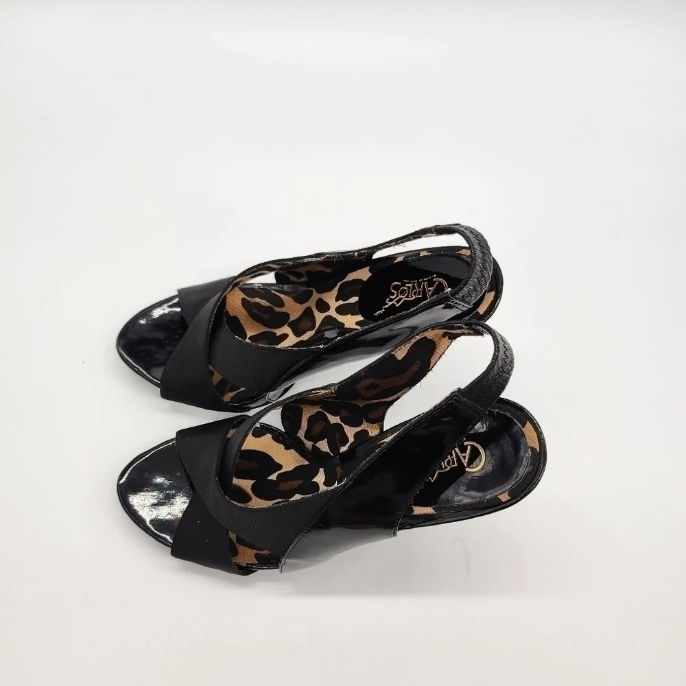Carlos Santana Open-Toe Sandal Heels Size 8.5 Shoes